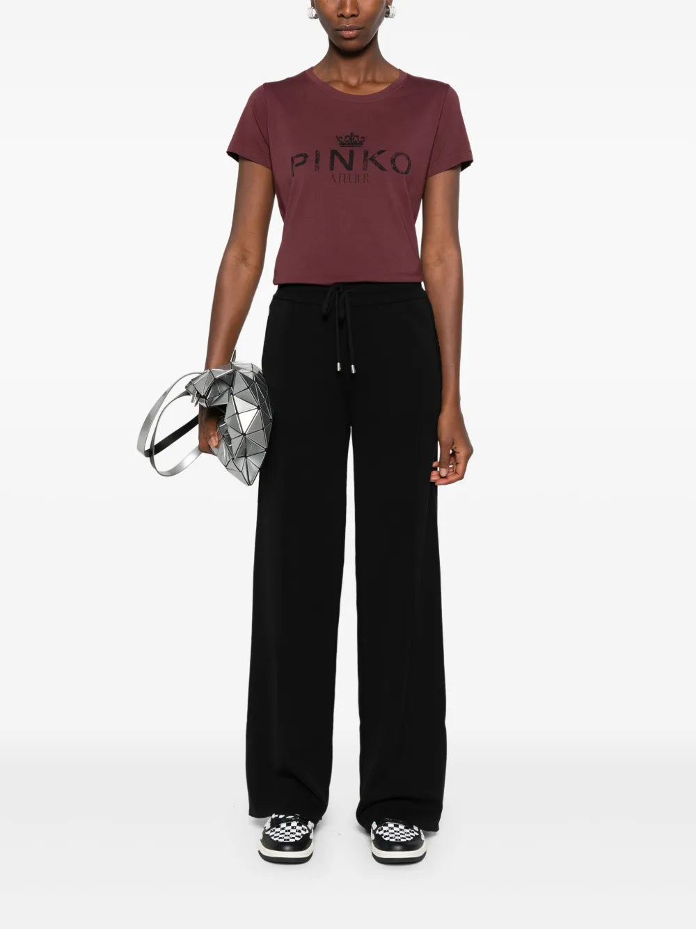 Love Birds-Motif Track Pants