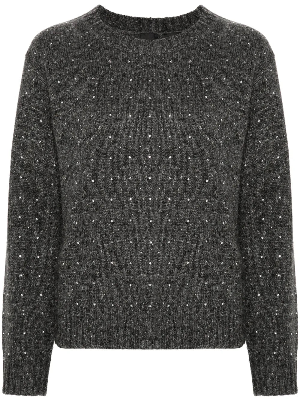 Crystal-Embellished Sweater