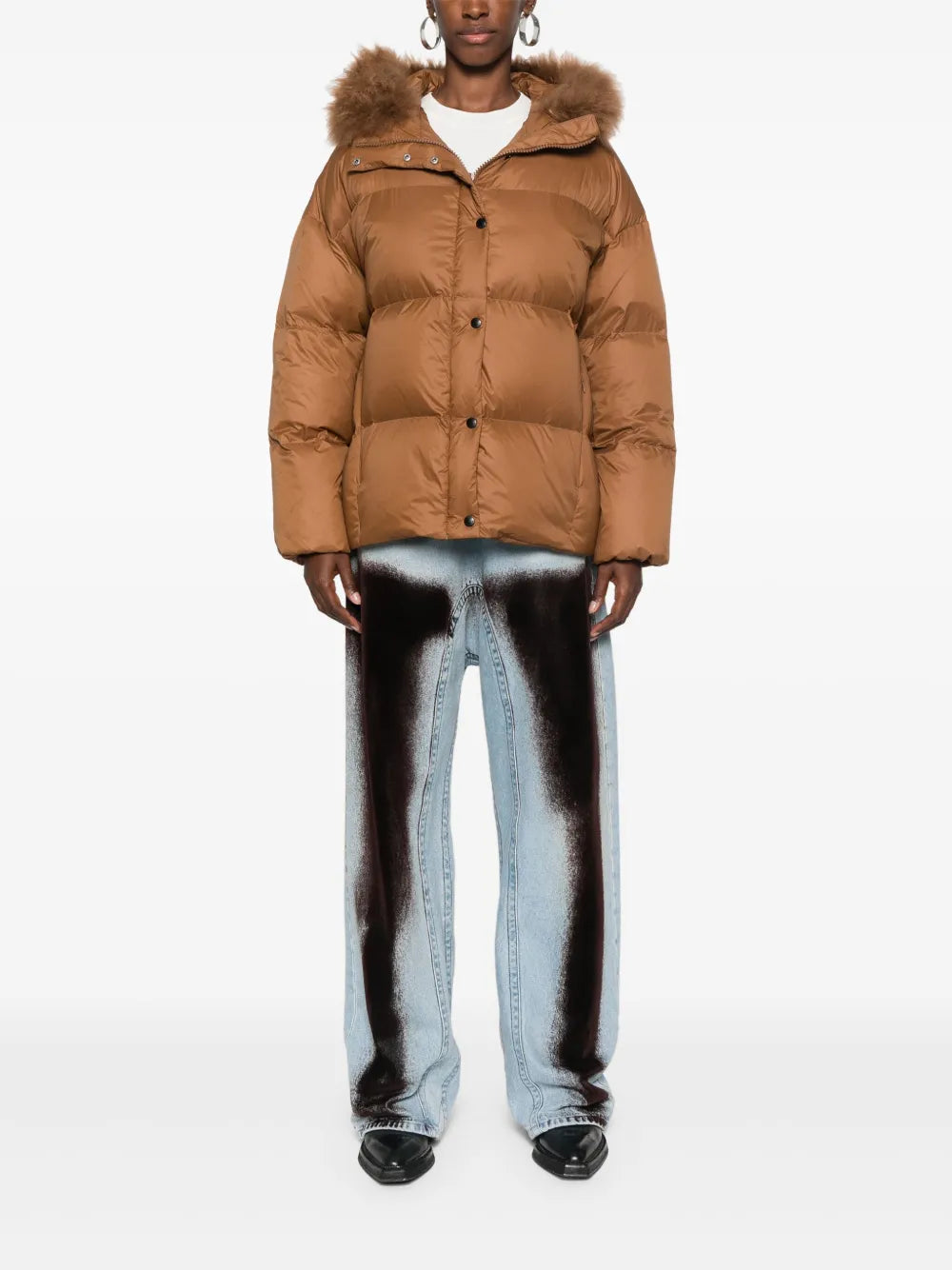 Water-Repellent Puffer Jacket