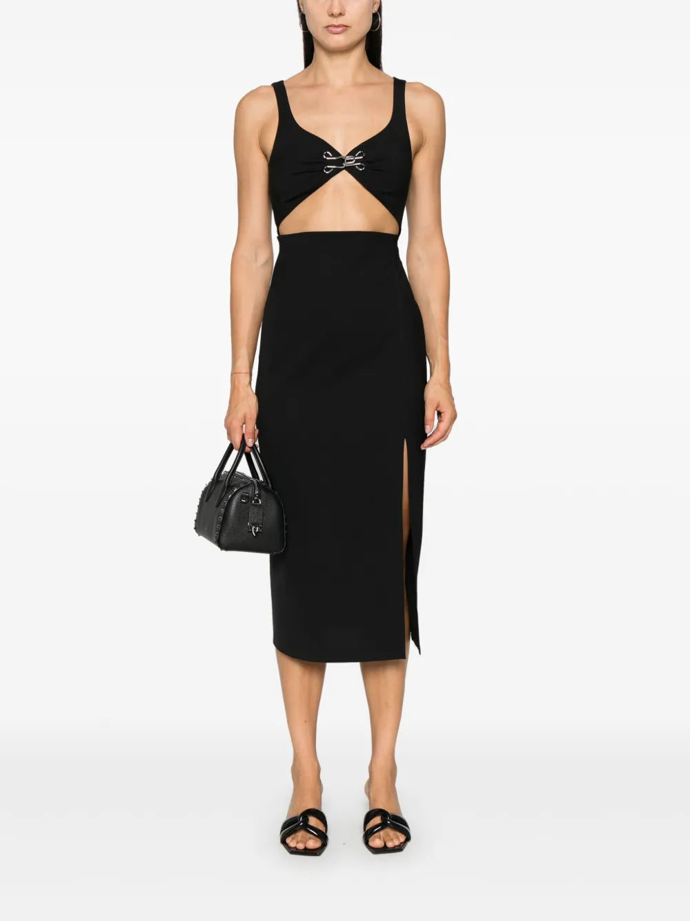 Decorative Hook Midi Dress