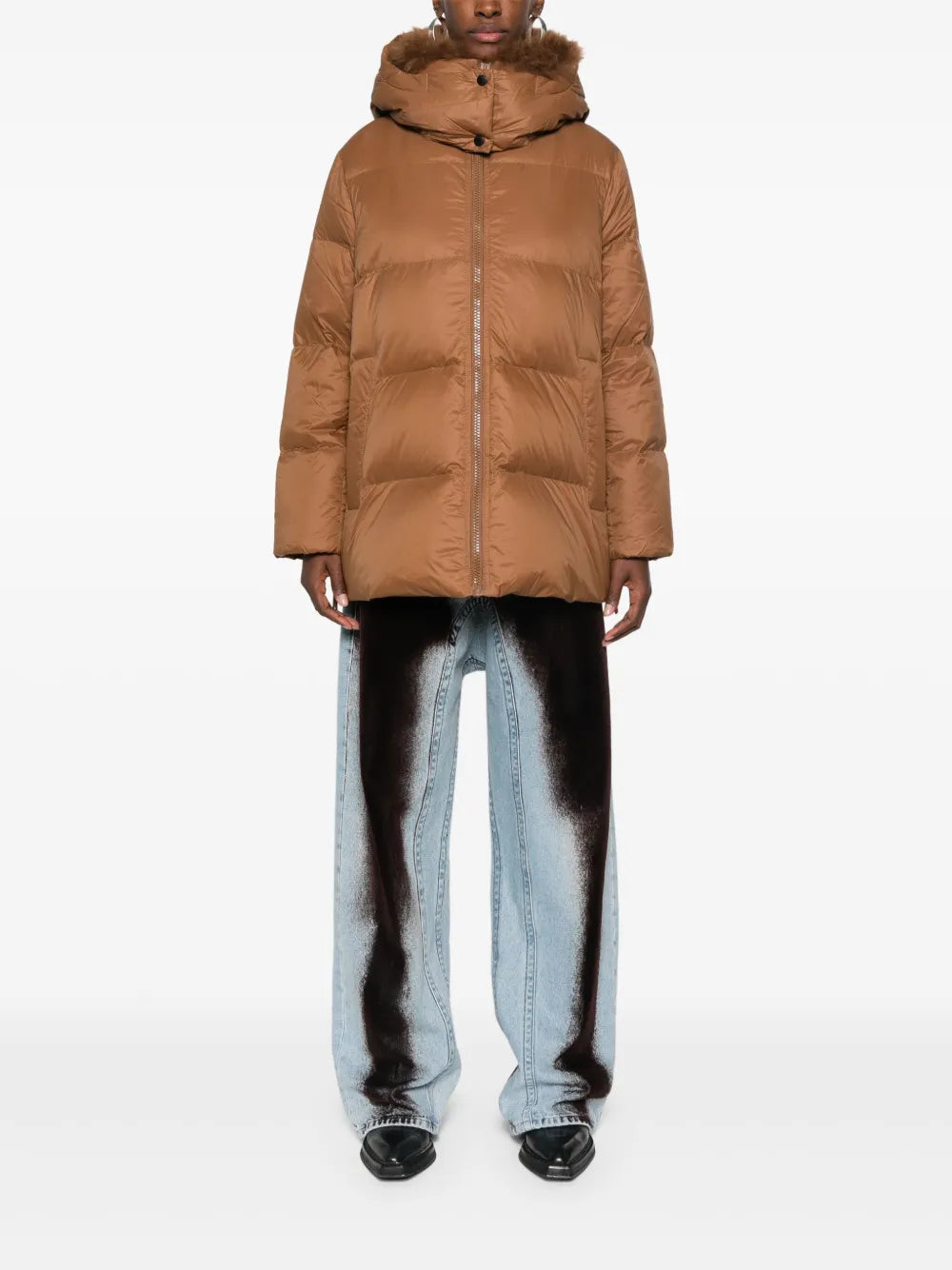 Water-Repellent Puffer Jacket