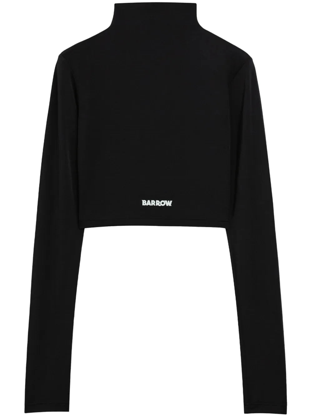 Long-Sleeve Cropped Top