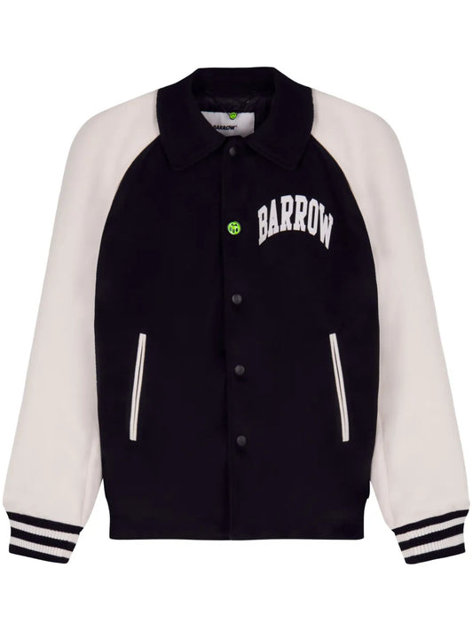 Logo-Print Varsity Jacket