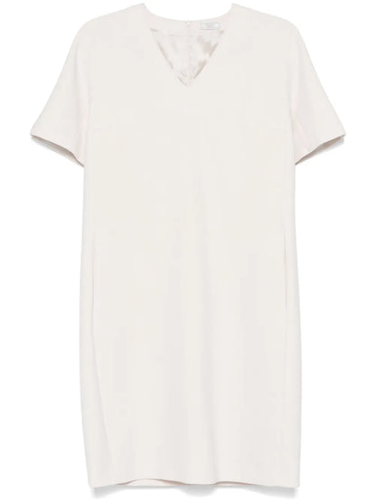 V-Neck Midi Dress