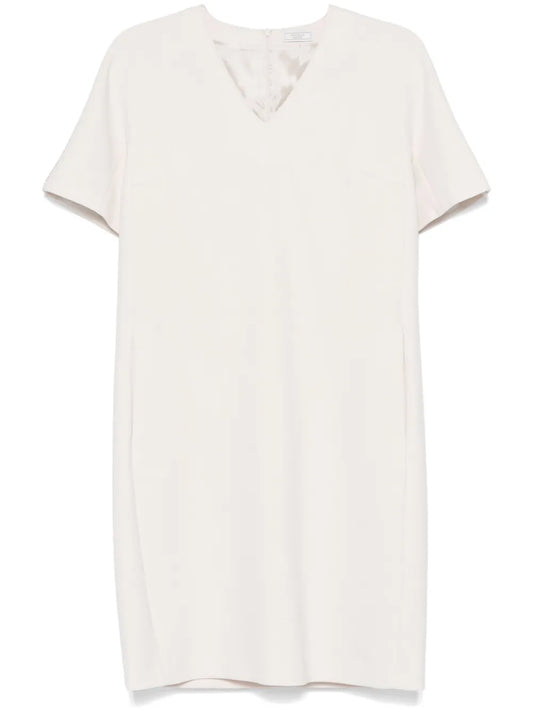 V-Neck Midi Dress