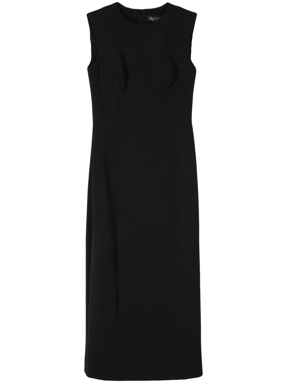 3D-Detailed Midi Dress