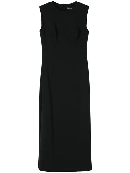 3D-Detailed Midi Dress