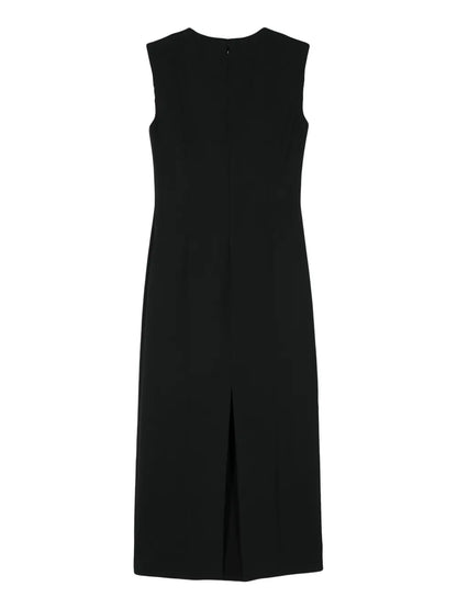 3D-Detailed Midi Dress
