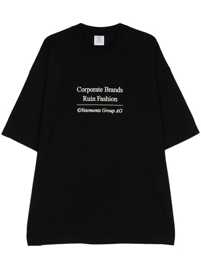 Logo-Embroidered T-Shirt
