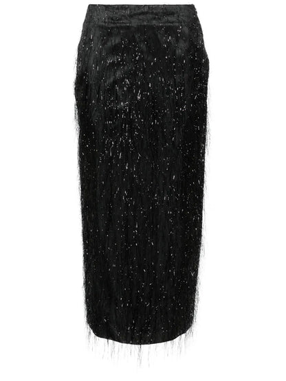 Lurex Maxi Skirt