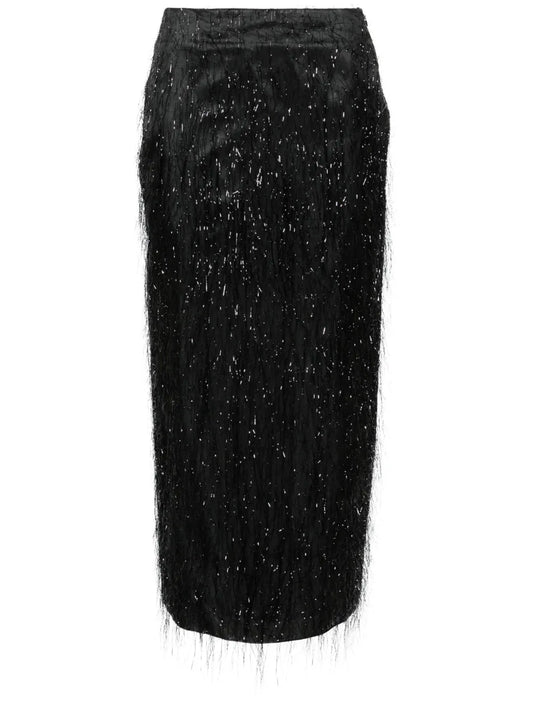 Lurex Maxi Skirt