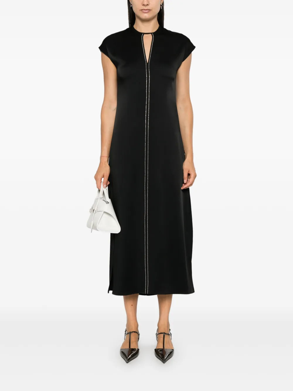 Satin Maxi Dress