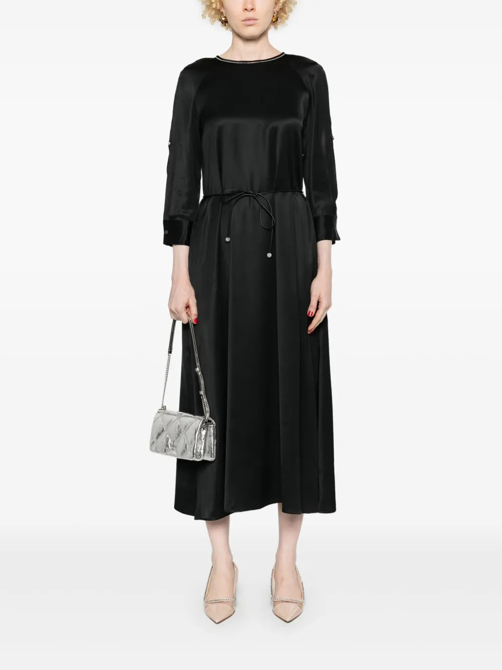 Satin Maxi Dress