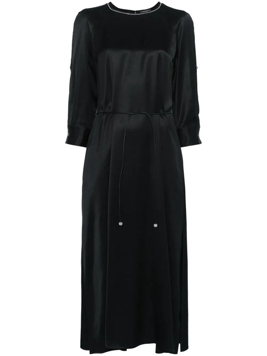 Satin Maxi Dress