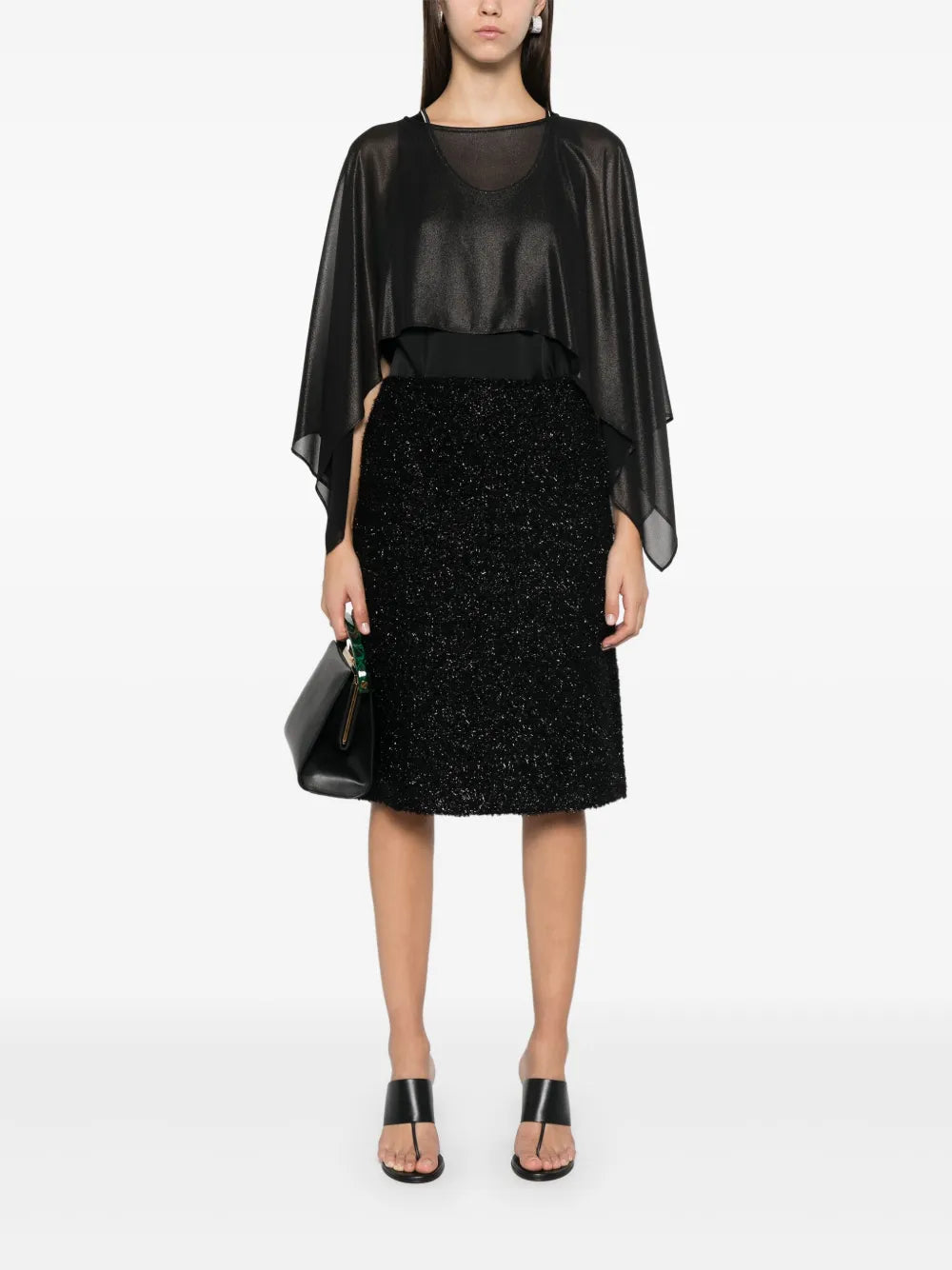 Georgette Poncho