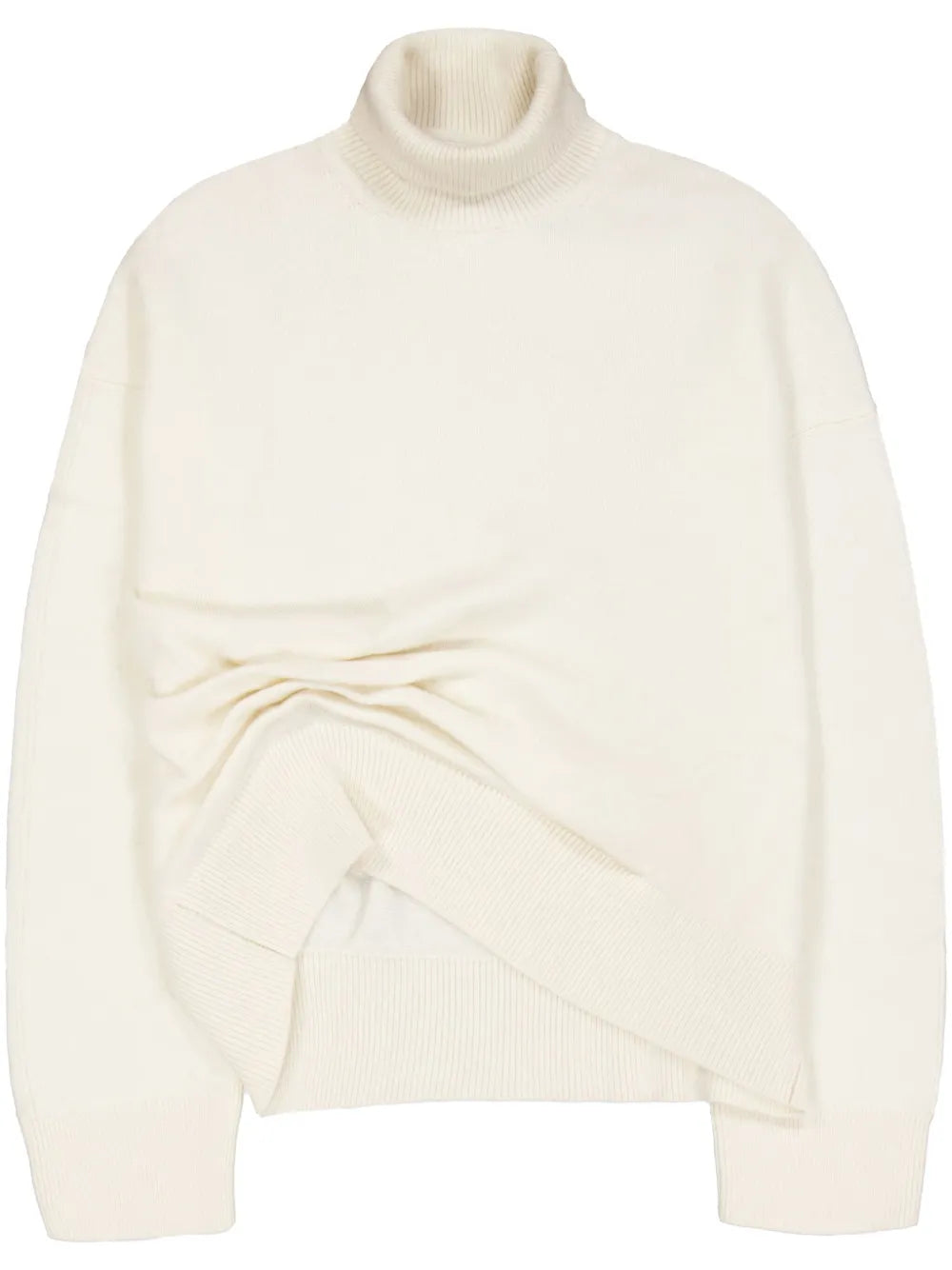 Ruched-Detailing Jumper