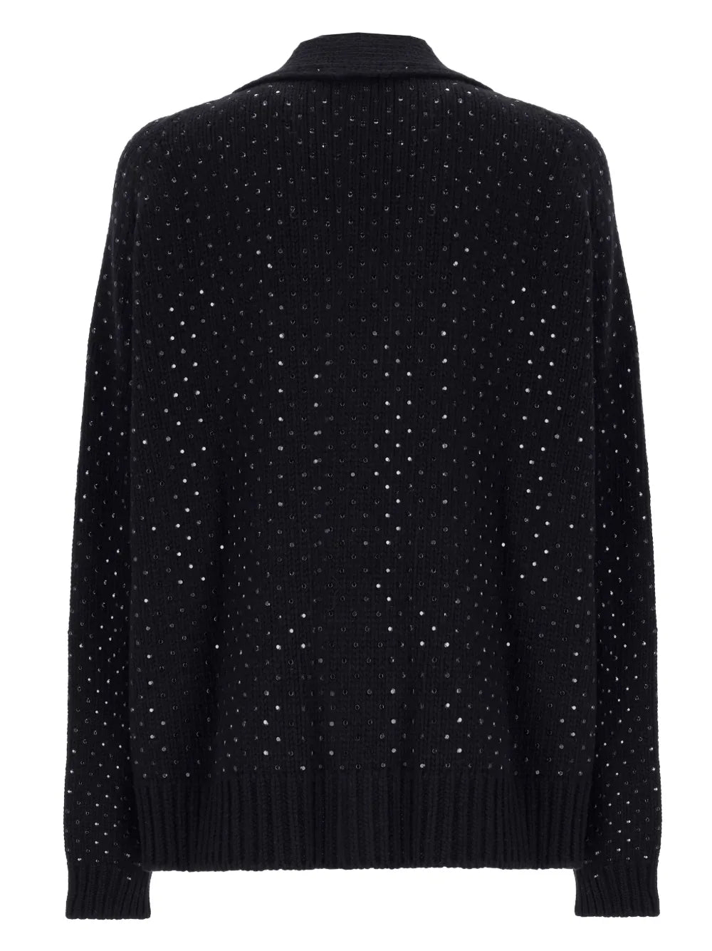 Rhinestone-Embellished Cardigan