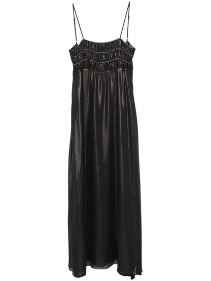 Chain-Link Detail Dress