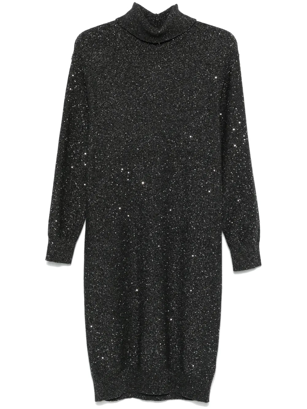 Sequinned Midi Dress