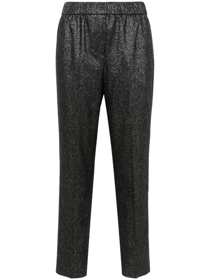 Lurex Tweed Trousers