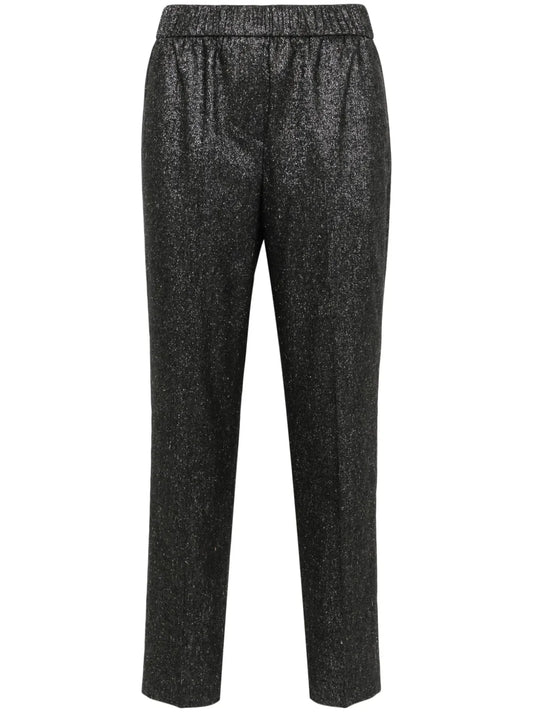 Lurex Tweed Trousers
