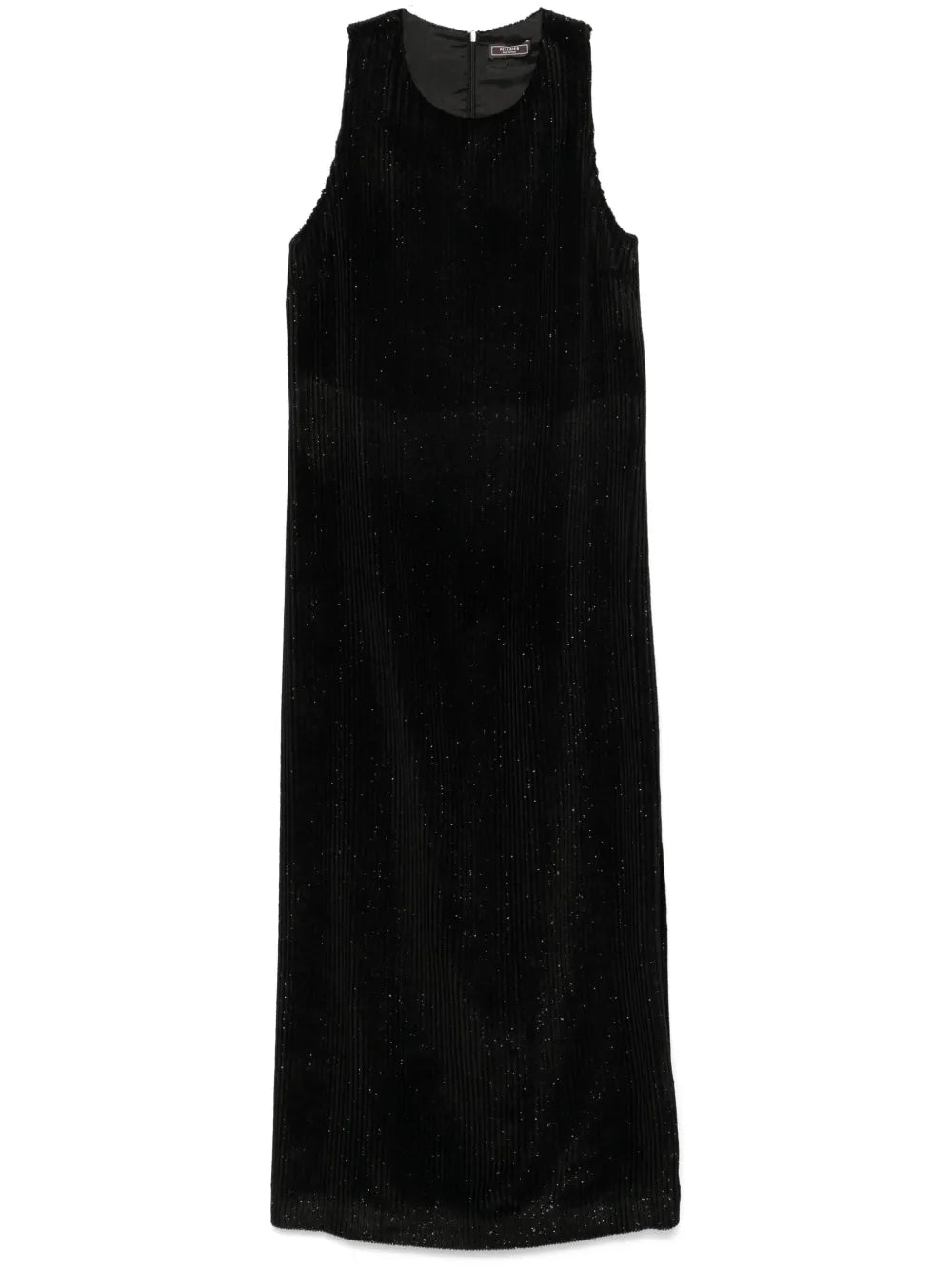 Velvet Sleeveless Maxi Dress