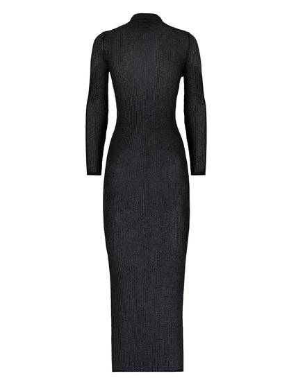 Ribbed Knit Dress