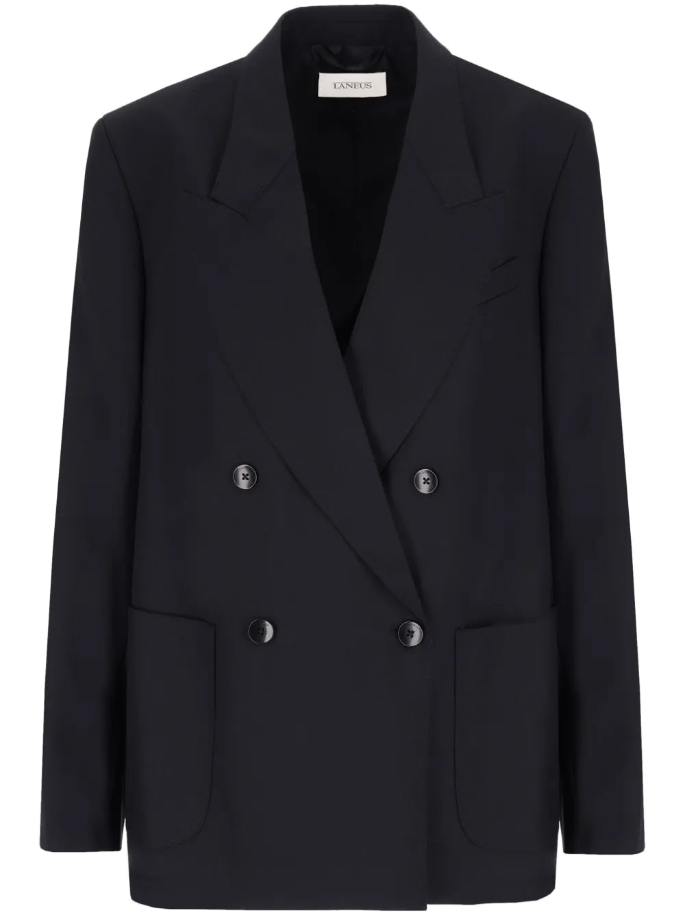 Wool Double-Breasted Blazer