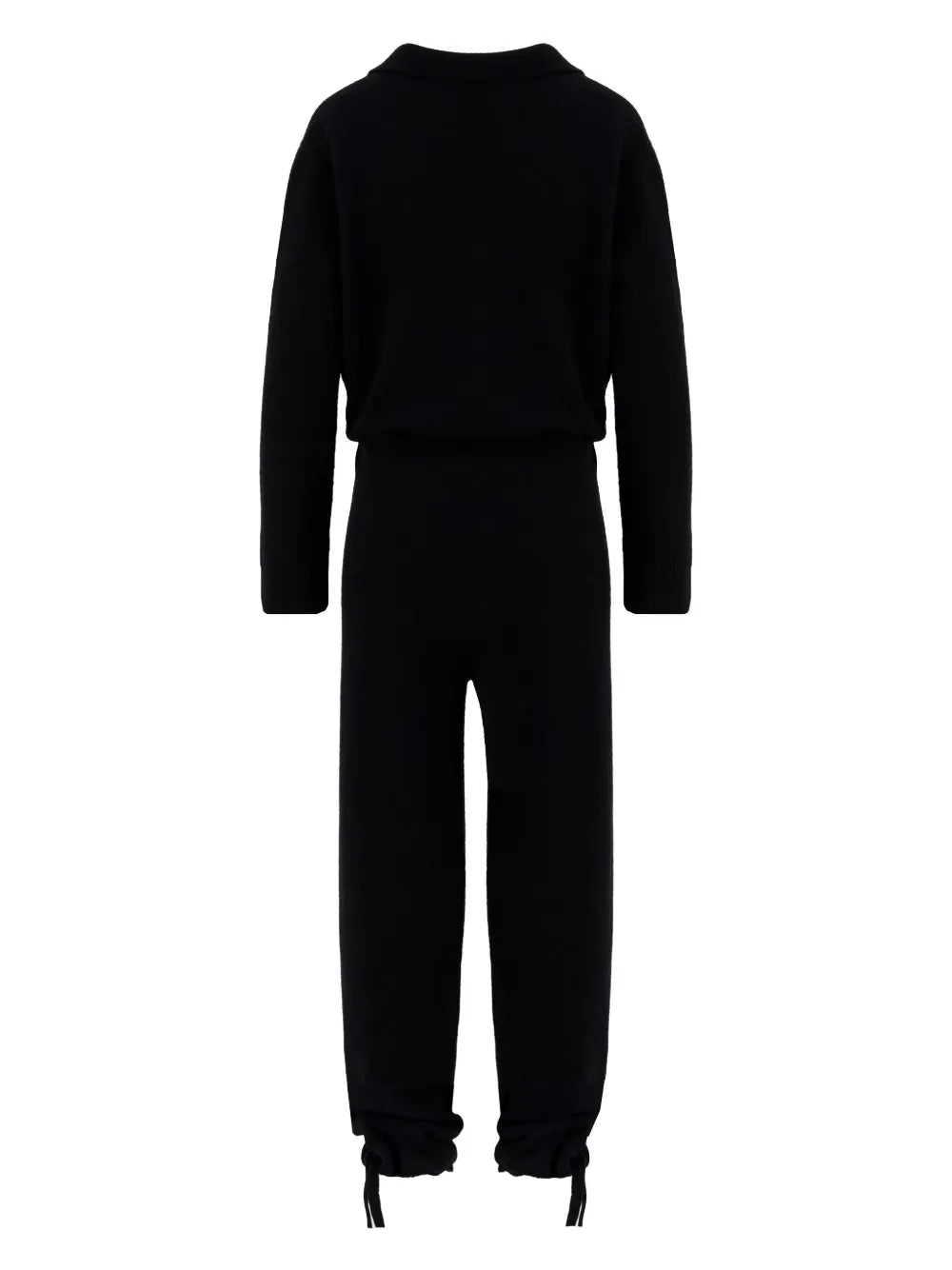 Button-Fastening Jumpsuit