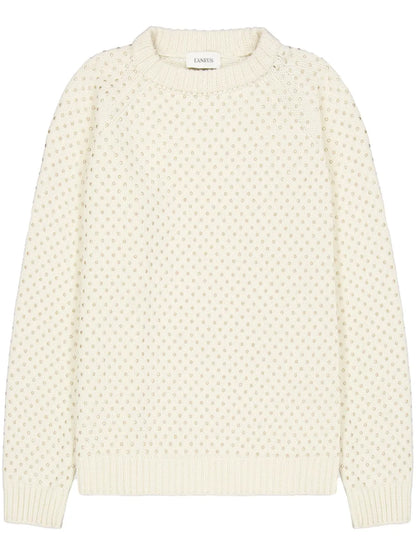 Textured-Finish Jumper