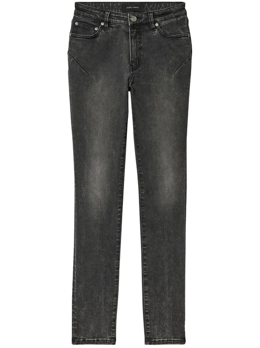 Mid-Rise Skinny-Cut Jeans