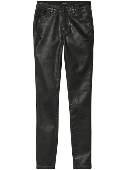 Mid-Rise Tapered Jeans
