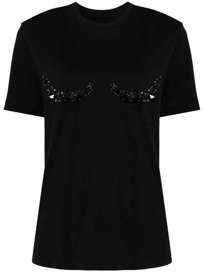 Crystal-Embellished T-Shirt