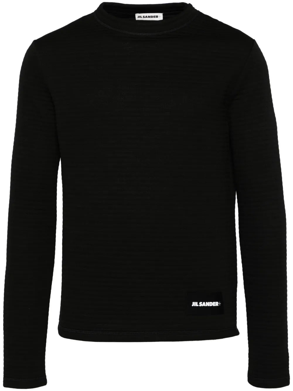 + Texture Long-Sleeves T-Shirt