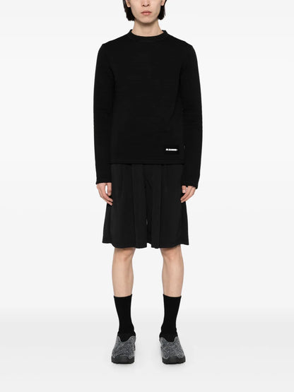 + Texture Long-Sleeves T-Shirt
