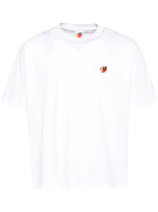 Logo Embroidery Short-Sleeves T-Shirt