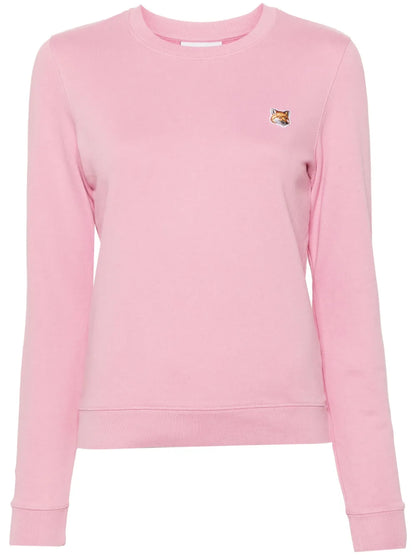 Fox Head-Patch Sweatshirt