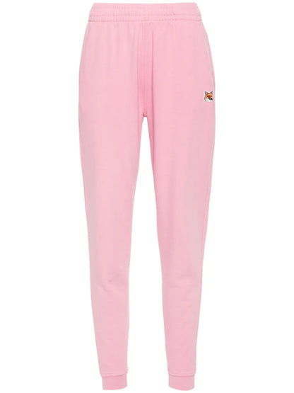 Fox Head-Appliqué Track Pants