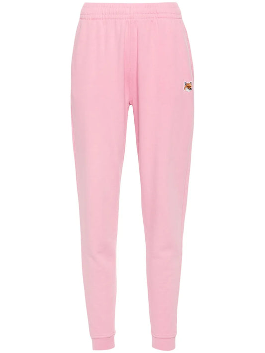 Fox Head-Appliqué Track Pants
