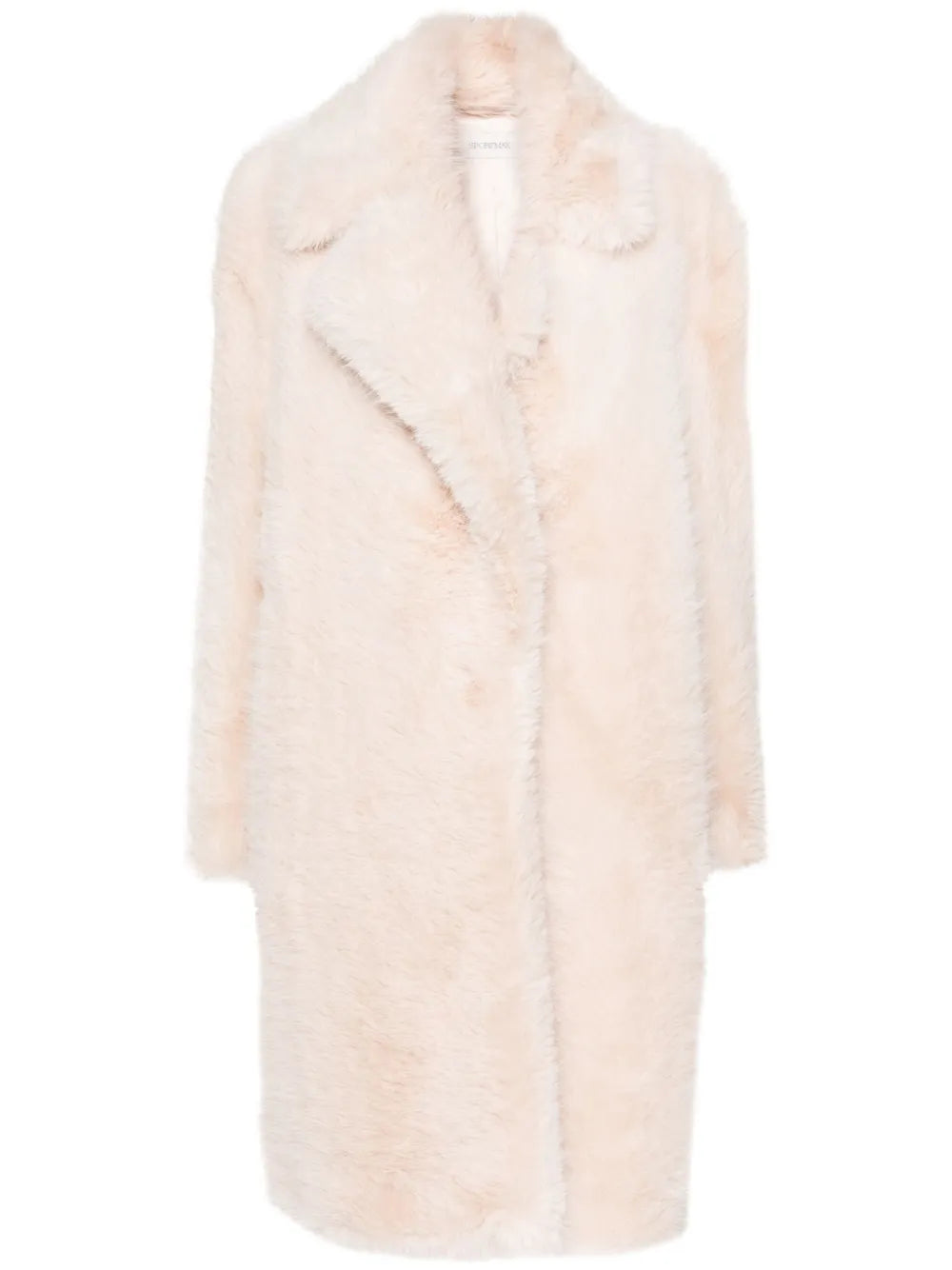 Faux-Fur Midi Coat