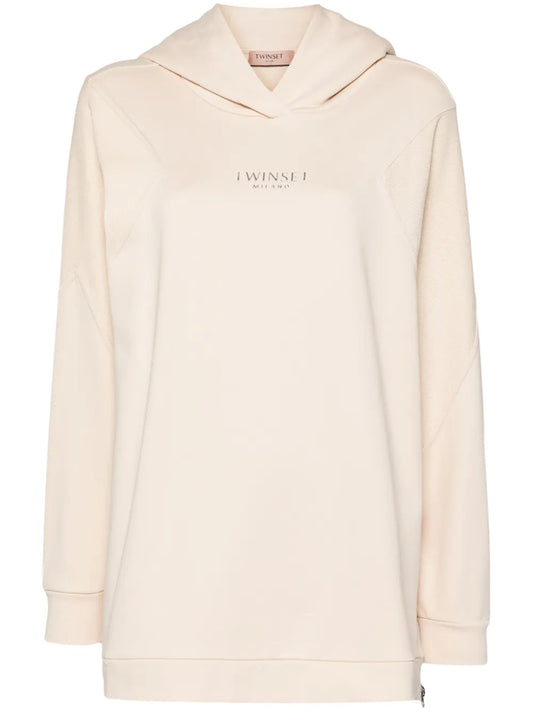 Logo-Lettering Hoodie