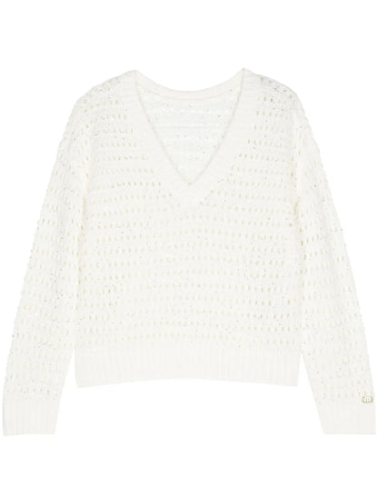 Open Knit Top