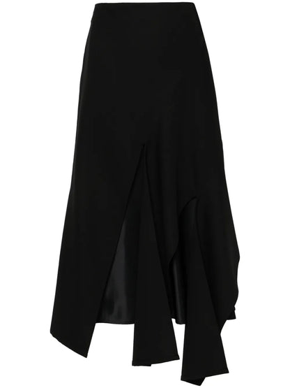 Multi-Panel Midi Skirt