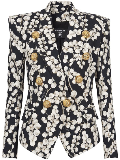 Printed Blazer