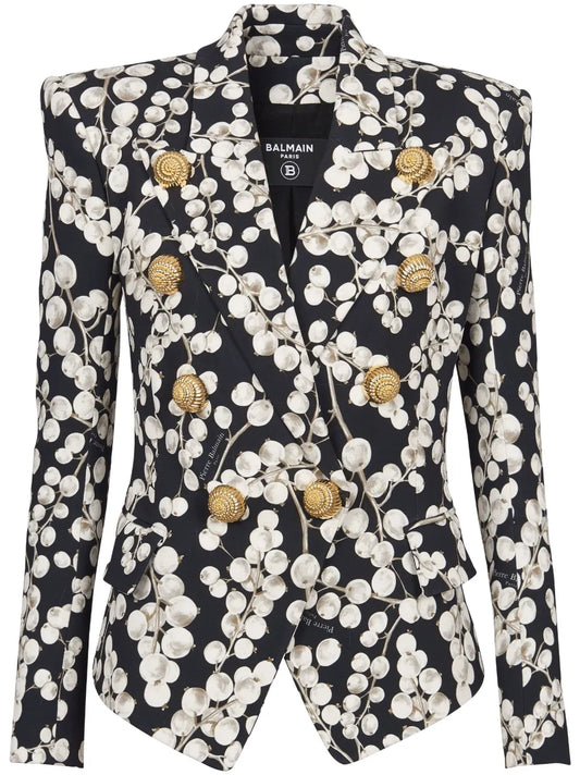 Printed Blazer