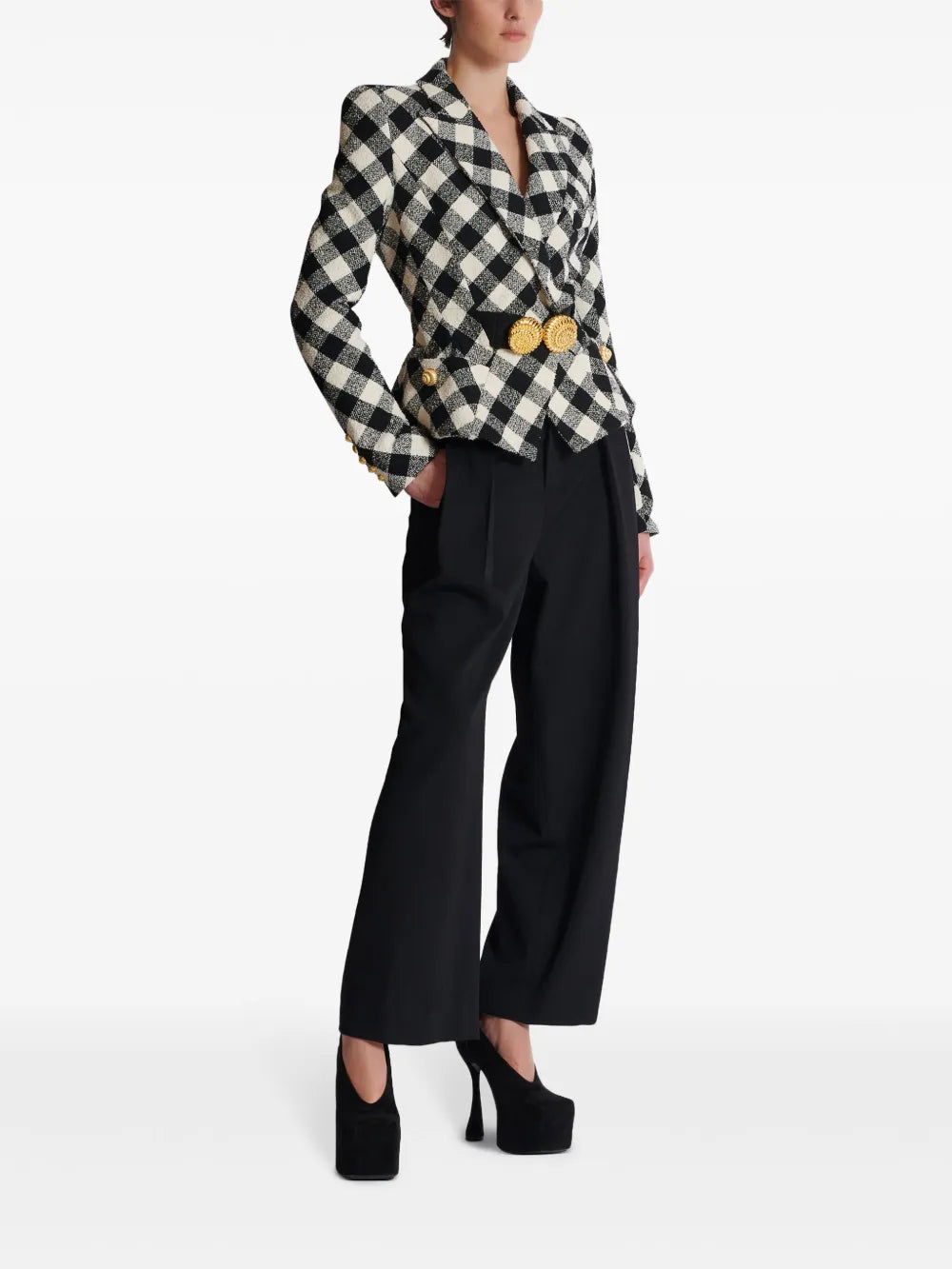 Vichy Tweed Jacket