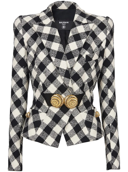 Vichy Tweed Jacket