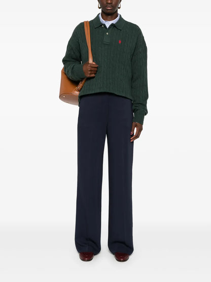 Straight-Leg Trousers