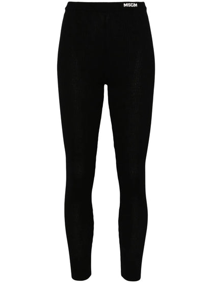 Logo-Waistband Leggings