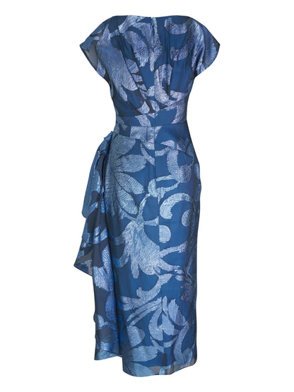 Floral-Print Midi Dress